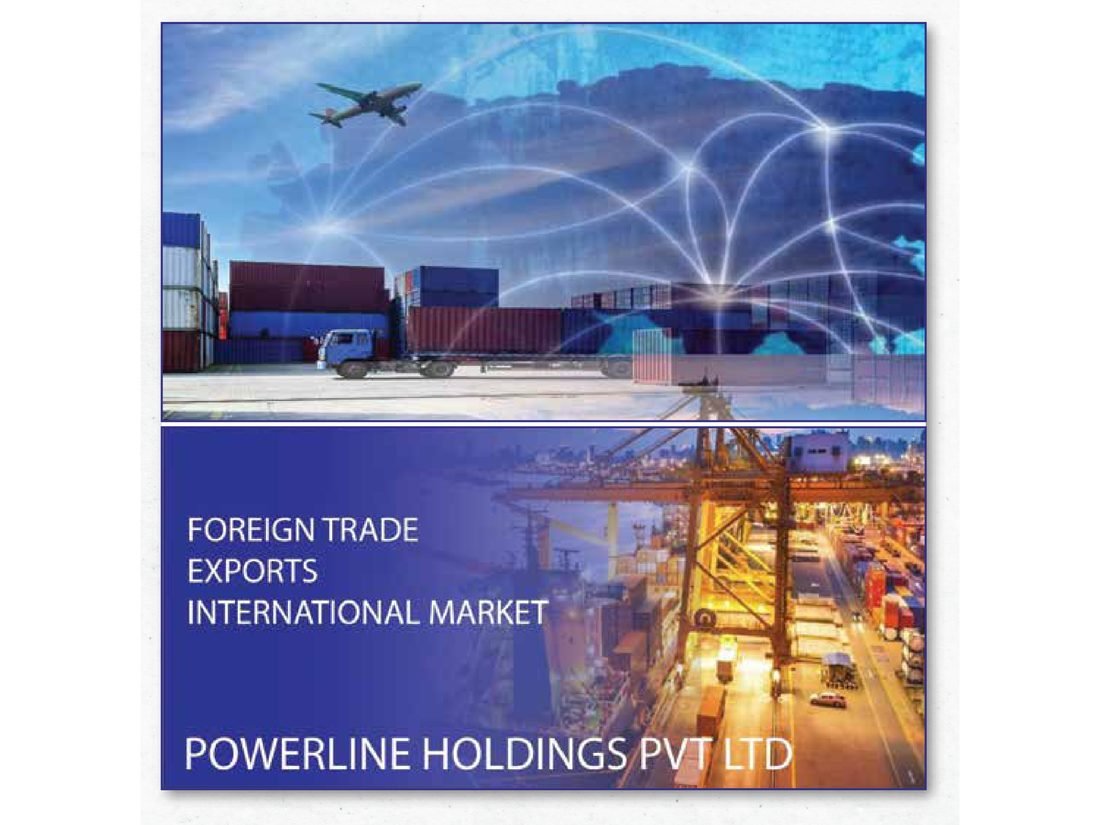 Container shipping and freight for Powerline Holdings' export operation